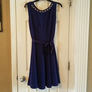⭐ONLY WORN ONCE⭐Haani navy blue formal dress